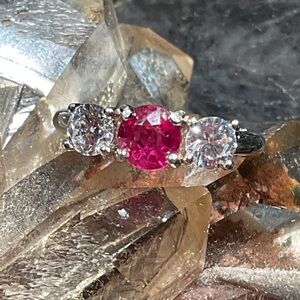 Ruby .925 Silver Ring